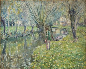 Pelo Rio de Frederick Carl Frieseke