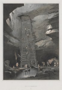 Vistas de monumentos antigos na América Central, Chiapas e Yucatan, Pl. 20: Poço de Bolonchen, 1844. de Frederick Catherwood