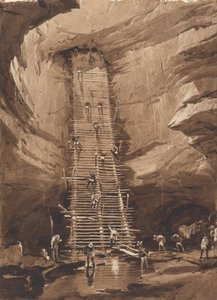 Poço em Bolonchen, Yucatan de Frederick Catherwood