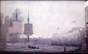 A despedida (tempera a bordo) de Frederick Cayley Robinson