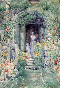 O jardim em sua glória, 1892.