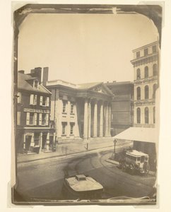 Primeiro Banco dos Estados Unidos, Filadélfia, 1859. de Frederick DeBourg Richards