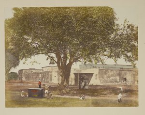 Cadeia, Calcutá. Fotógrafo: Fiebig, Frederick c 1851-1852 Vistas de Calcutá e distritos vizinhos.