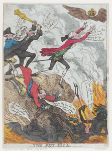 A queda de Pitt, janeiro de 1789. de Frederick George Byron