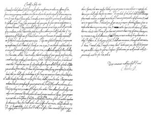 Carta de Carlos I, rei da Inglaterra, ao duque de Ormonde, 1645 1865.