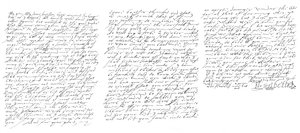 Carta de Elizabeth I, rainha da Inglaterra, a James VI da Escócia, c1588 1865.