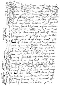 Carta de Oliver Cromwell ao General Fairfax, 1646 1865.