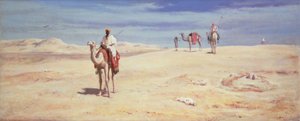 Árabes no deserto