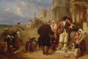 Partida do Brittany Conscript de Frederick Goodall