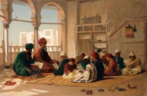 Escola do Sultão Hassan no Cairo de Frederick Goodall