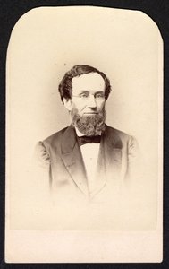 Retrato de homem não identificado, por volta de 1860.