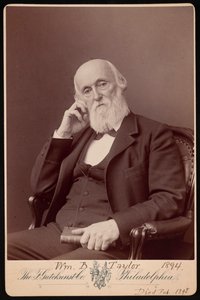 Retrato de William Bower Taylor 1821-1895, 1894. de Frederick Gutekunst