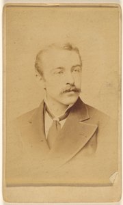 [Homem não identificado com bigode]. de Frederick Gutekunst
