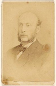 [Homem não identificado com bigode e costeletas de carneiro]. de Frederick Gutekunst