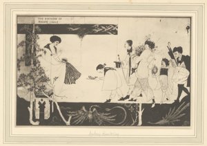 [Aubrey Beardsley: Aniversário de Madame Sagalle] de Frederick H. Evans
