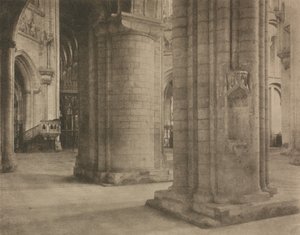 Trabalho de câmera: Ely Cathedral: Across Nave and Octagon, 1903.