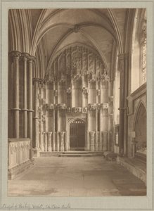 [Catedral de Ely, Capela do Bispo]. de Frederick H. Evans