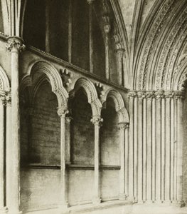 Catedral de Ely: Pórtico da Galileia, pormenores