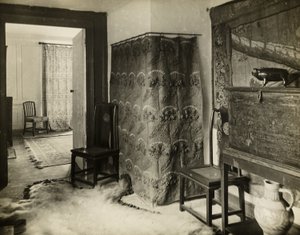 Kelmscott Manor: Passagem para a Sala Paralela de Frederick H. Evans