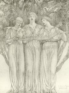 As fadas (gravura) de Frederick Hamilton Jackson