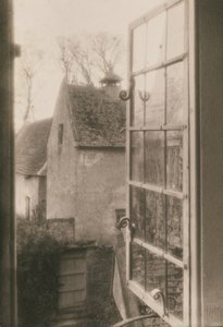 De uma janela em Kelmscott Manor, 1896 (impressão de platina)