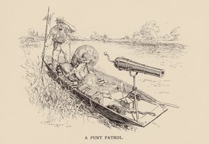 Uma Patrulha de Punt (litografia) de Frederick Henry Townsend