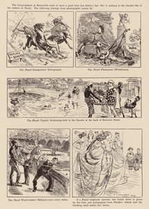 Desenhos de "Punch" (litografia) de Frederick Henry Townsend