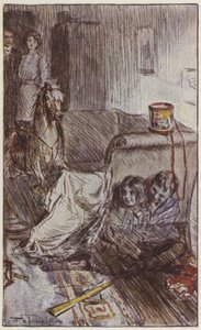 Ilustração para eles por Rudyard Kipling (cor litho) de Frederick Henry Townsend