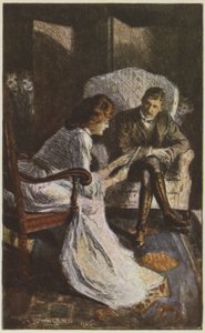 Ilustração para eles por Rudyard Kipling (cor litho) de Frederick Henry Townsend
