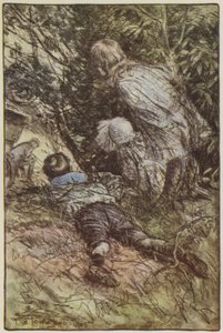 Ilustração para Eles por Rudyard Kipling de Frederick Henry Townsend