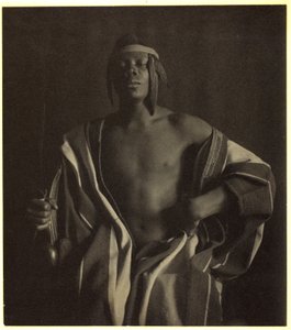Um chefe etíope, 1897, impresso c.1902
