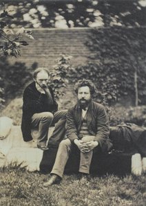 Edward Burne Jones e William Morris, galeria William Morris, Londres (fotografia) de Frederick Hollyer