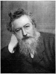 William Morris 1834-1996, artista e escritor inglês, década de 1930.