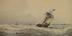 Um Sou-Wester de Frederick James Aldridge