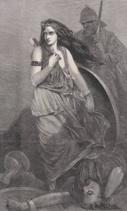 Dar-Thula, do Illustrated London News, 27 de julho de 1861. de Frederick James Smyth