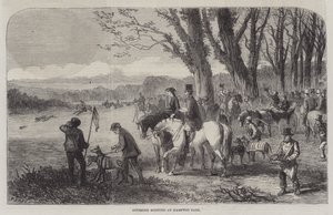 Reunião de Cursing no Hampton Park de Frederick John Skill
