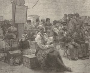 Na terra da promessa de Frederick Juengling, after Charles Frederic Ulrich