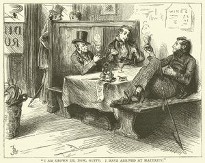 Ilustração para a casa desolada de Frederick L. Bernard