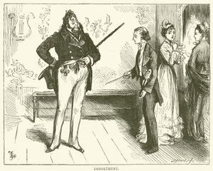 Ilustração para a casa desolada de Frederick L. Bernard