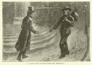 Ilustração para David Copperfield de Frederick L. Bernard