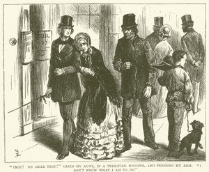 Ilustração para David Copperfield de Frederick L. Bernard