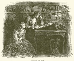 Ilustração para David Copperfield de Frederick L. Bernard