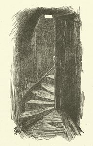 Escadas, levando, para, um, sótão de Frederick L. Bernard