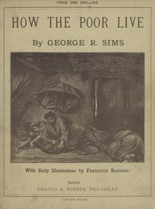 Página de título de Como os Pobres Vivem por George R Sims