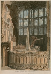 Memorial, para, george, Villiers, duque buckingham, abadia westminster, londres