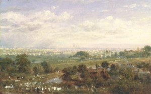 Londres a partir de Islington Hill, c.1820-30