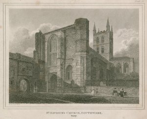 Igreja de São Salvador, Southwark, Surrey de Frederick Nash