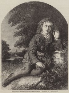 Whittington descansando em Highgate-Hill de Frederick Newenham
