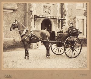 Rei George V e Queen Mary, c.1890 de Frederick Ralph
