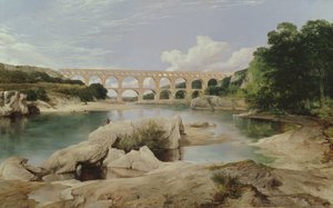 A Pont du Gard, 1862